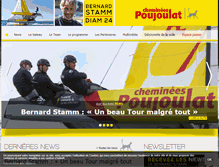 Tablet Screenshot of poujoulat.bernard-stamm.com